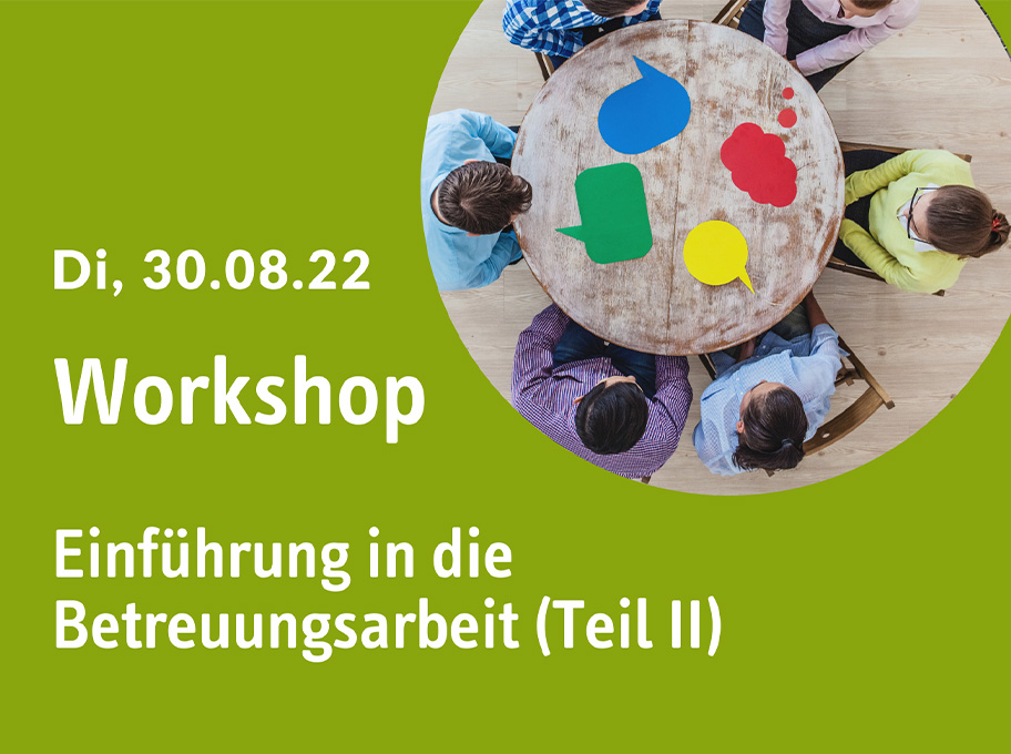 Workshop Betreuungsarbeit