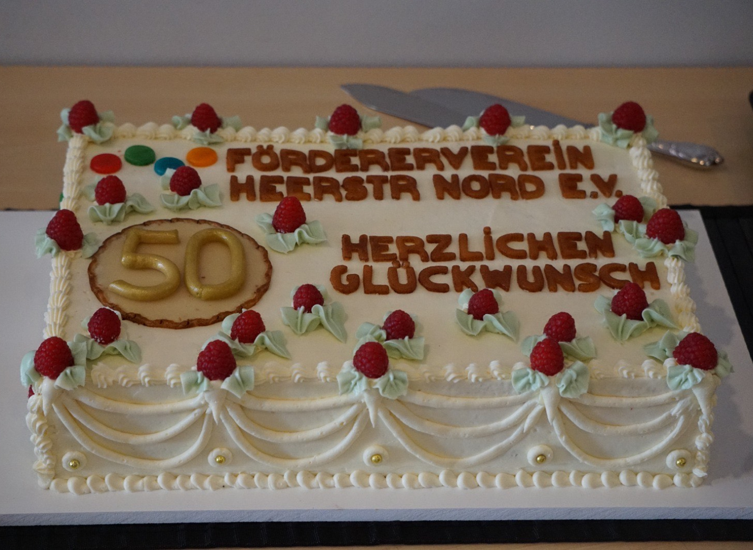 Jubiläumsfeier, 50 Jahre Fördererverein Heerstraße Nord e.V. – Danke für diesen besonderen Tag!