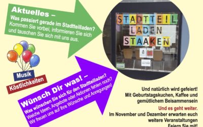 5 Jahre Stadtteilladen &ndash; Wir gratulieren!